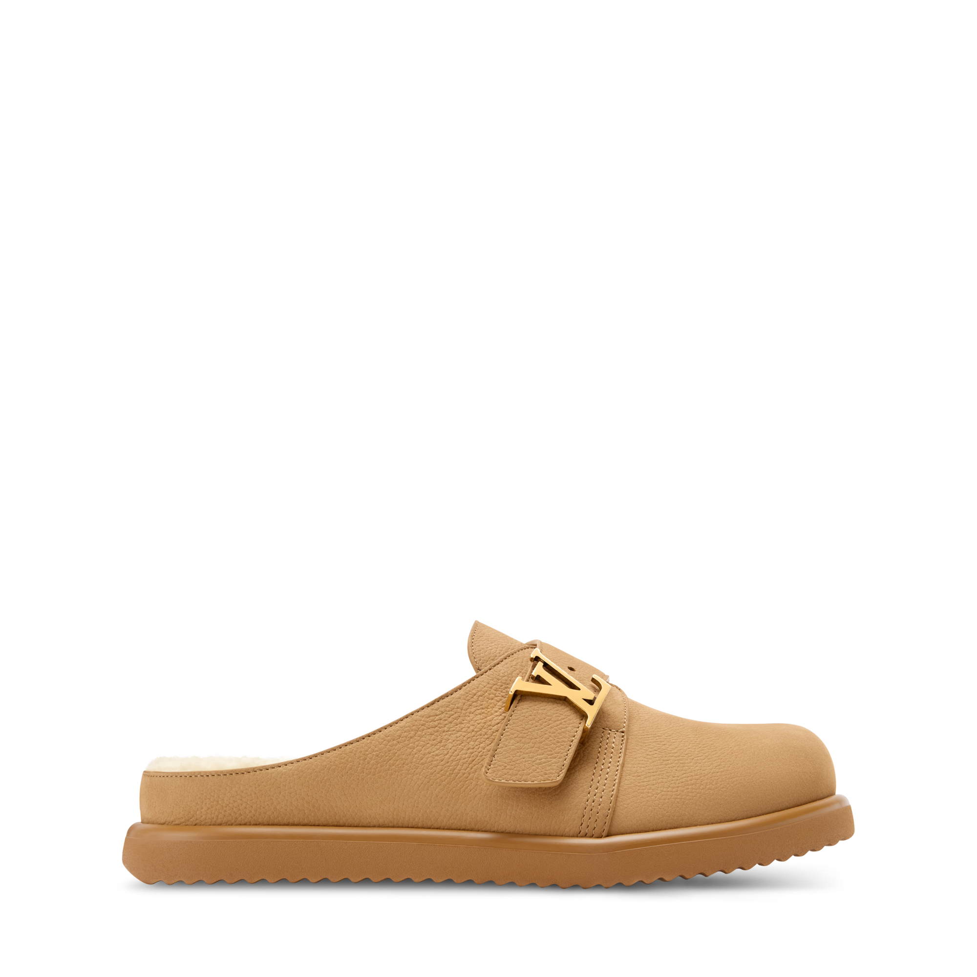 Louis Vuitton ベージュ スエード ミュール LV Easy Mule - Shoes 1AJCP1 | LOUIS VUITTON